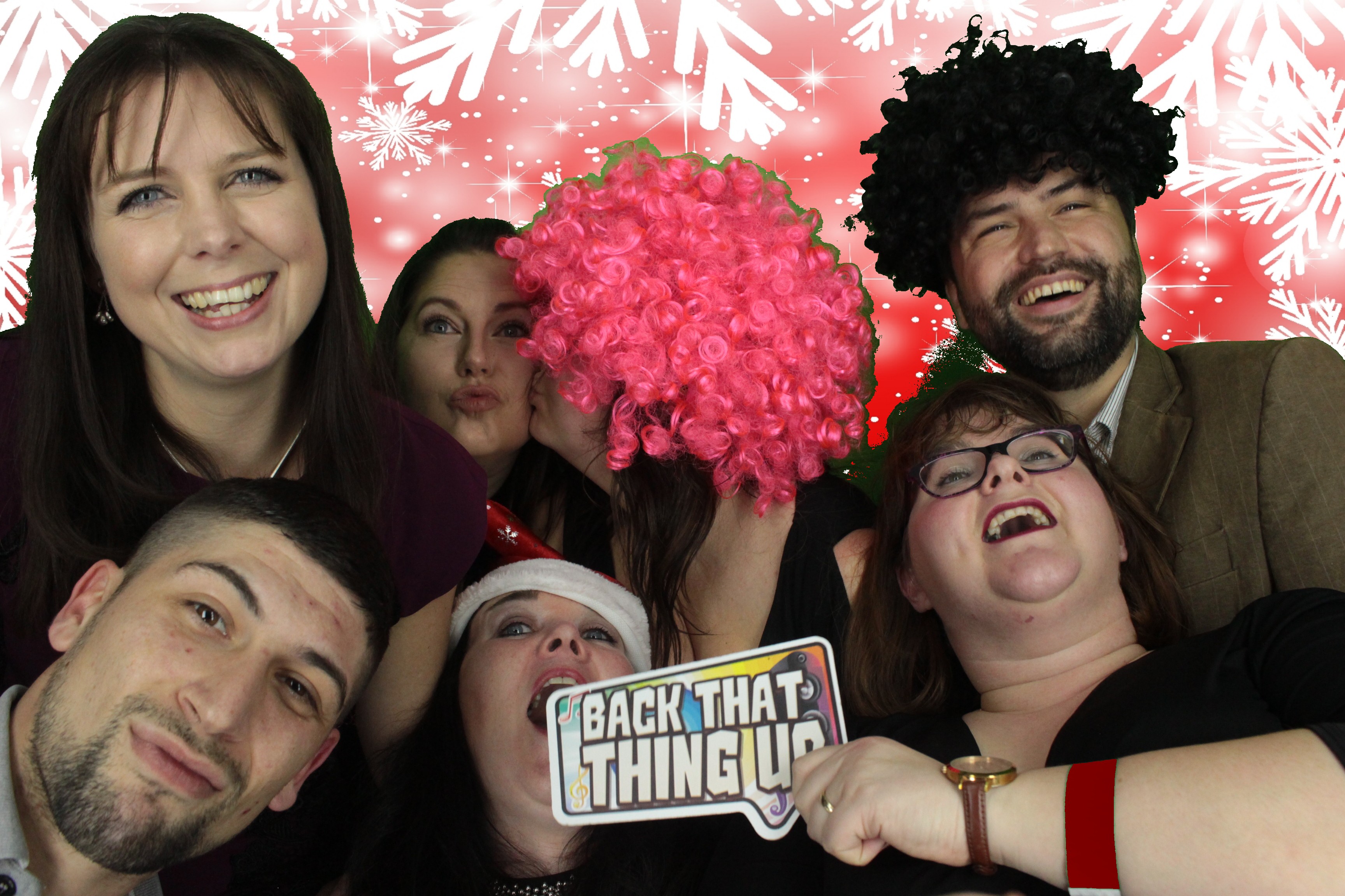 One Line Christmas Party | View more photos from the event at gallery.myphotoboothexperience.co.uk/u/MyPhotoBoothExperienceLtd/One-Line-Christmas-Party